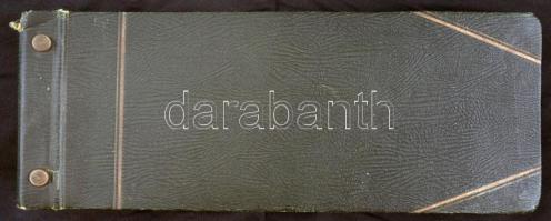 52db magyar vegyes pengő bankjegy, albumba rendezve T:vegyes