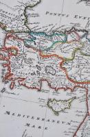 1739 Typus aetiologicus II., sistens uno obtutu ductum totius itineris Xenophontaei et stathmorum pa...