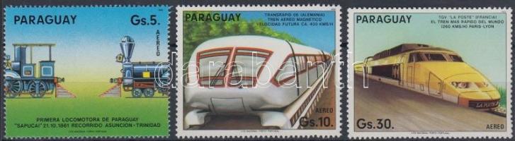 1985 Vonatok sor Mi 3870-3872