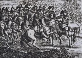 1729 Praelium ad Warsaviam, dies primus, 18 Julii 1656. Térkép a háromnapos varsói csata első napjár...