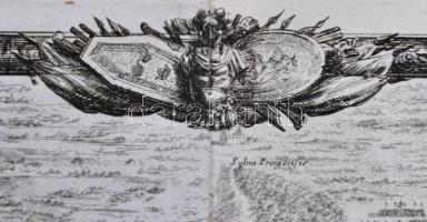 1729 Praelium ad Warsaviam, dies primus, 18 Julii 1656. Térkép a háromnapos varsói csata első napjár...