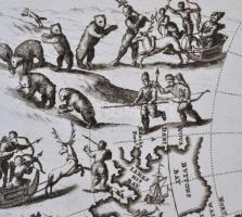 1701 Regionum circum polarium Lapponiae Islandiae et Groenlandiae novae et veteris nova descriptio g...