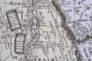 1739 Regni Davidici et Salomonaei descriptio geographica cum vicinis regionibus Syriae et Aegypti .....