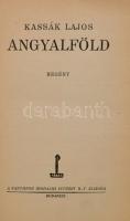 Kassák Lajos: Angyalföld. Budapest, (1929), Pantheon. Első kiadás! A szerző által tervezett, színes,...