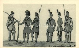 Magyar hadseregképek, gyalogság, Komlós 'Negyvennyolc' sorozat I. / Hungarian soldiers, infantry