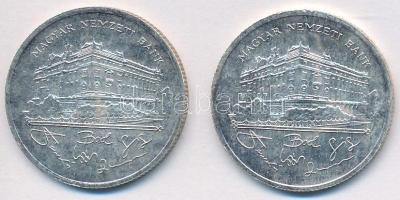 1992. 200Ft Ag "MNB" (2x) T:2,2-
Adamo F13