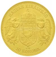 1905KB 10K Au "Ferenc József" Körmöcbánya (3.38g/0.900) T:2
Hungary 1905KB 10 Korona Au &q...
