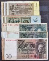 158db vegyes magyar és külföldi bankjegy, albumba rendezve, közte érdekesebb darabok is T:vegyes