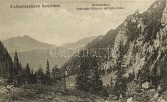 3 db RÉGI használatlan erdélyi képeslap a Déli-Kárpátokból; Bucsecs- és Királykő-hegység / 3 old unused Transylvanian postcards from the Southern Carpathians; Bucegi and Piatra Craiului Mountains