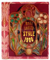 Koós Judit: Style 1900. Budapest, 1979, Képzőművészeti Alap Kiadóvállalat. Sok képpel illusztrált kiadvány. Újrakötve, egészvászon kötésben. Jó állapotban.