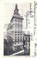 7 db RÉGI amerikai városképes lap / 7 old American postcards