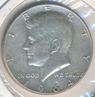 Amerikai Egyesült Államok 1964. 1/2$ Ag "Kennedy" T:2
USA 1964. 1/2 Dollar Ag "Kenned...