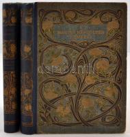 Vikár Béla (szerk.): A magyar népköltés remekei. I-II. kötet Első kötet: Szerelmi dalok. Második kötet: Balladák, románcok stb. Budapest, é.n., Lampel. Aranyozott, gazdagon díszített kiadói félvászon kötésben. Kissé kopottas fedőborítóval.