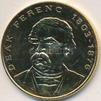 1994. 200Ft Ag "Deák" aranyozva T:2