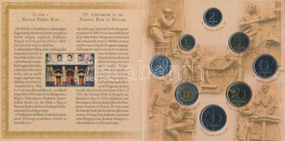 1999. 50f-100Ft 8klf db, szettben "75 éves a Magyar Nemzeti Bank" T:BU Adamo FO32