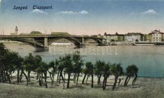 Szeged, Tisza part, híd