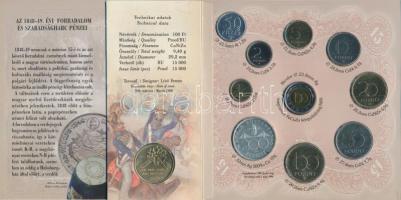 1998. 50f-200Ft 10klf db, benne 2klf 100Ft és 200Ft Ag "Deák" + 1db 100Ft "1848-49-es szabadságharc" szettben T:BU Adamo FO31