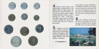 1993. 10f-200Ft 11x különféle db, szettben, benne 200Ft Ag "MNB" T:BU