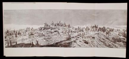 Szűcs Árpád: A magyarok bejövetele. Feszty Árpád körképe. Bp., [1989], Háttér Kft. A körkép kihajtha...