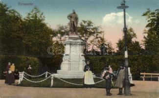 Temesvár, Scudier-szobor / Scudier statue (fl)