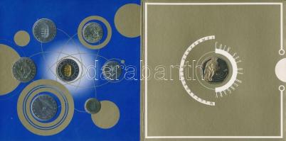 2000. 1Ft-100Ft 7xklf db + 200Ft "Millenium", szettben T:BU