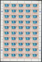 Definitive stamp 3 diff. full sheets, Forgalmi bélyeg 3klf teljes ív