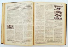 1939-1942 A Magyar Cserkész VII., VIII., X., XI., XII., XIII., XV. évfolyam könyvbe kötve félvászon ...