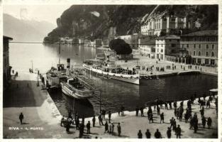 Riva Del Garda, Porto / port, steamships