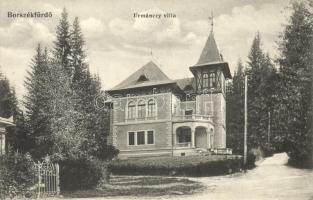 Borszékfürdő, Urmánczy villa / villa