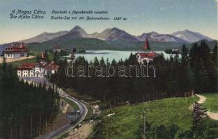 Tátra, Csorba-tó, Fogaskerekű vasút / lake, funicular