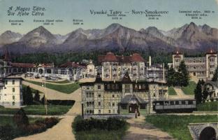 Újtátrafüred, hegycsúcsok / mountain peaks