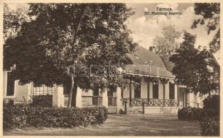 Farmos, Dr. Matolcsy kastély