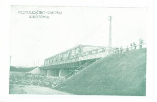 Budapest XX. Pesterzsébet, Csepeli kikötő híd