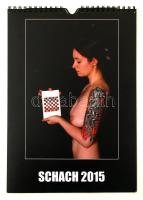 Schach 2015, enyhén erotikus sakknaptár a 2015. évre
