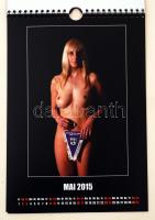 Schach 2015, enyhén erotikus sakknaptár a 2015. évre