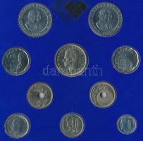 Spanyolország 1992. 1P-500P 8xklf db szettben T:1
Spain 1992. 1 Peseta - 500 Pesetas 8xdiff pcs in s...
