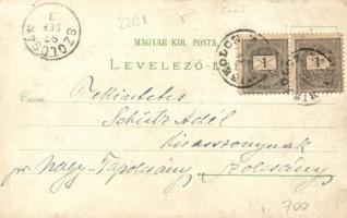 1897 Miskolc, kiadja Lövy József fia könyvkereskedő, litho