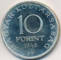 1948. 10Ft Ag "Széchenyi" utánveret T:2 (PP)
Adamo EM2
