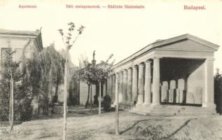 Budapest III. Aquincum, Déli oszlopcsarnok