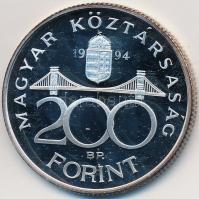 1994. 200Ft Ag "Deák" T:PP