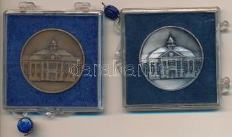 DN "Marcali" fém és Br emlékérem pár, mindkettő plombált "ÁPV" plasztiktokban (31mm) T:1