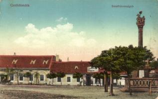 Celldömölk, Szentháromság tér, Schicht szappan üzlet (EK)