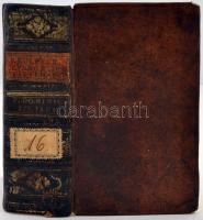 Bulffer, Gervasius OSB: Negotiator evangelicus, das ist: Evangelischer Kaufmann ... oder Kurze Predigen. Pars dominicalis. Dritter Jahrgang. Ausburg, 1759, Verlag den Johann Baptista Burckhard. Kopottas gerincű aranyozott bőrkötésben, egyébként jó állapotban.