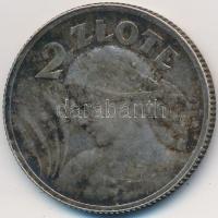 Lengyelország 1924. 2Zl Ag T:2- Poland 1924. 2 Zlote Ag C:VF