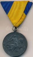 1941. "Délvidéki Emlékérem" cink emlékérem mellszalaggal. Szign.: BERÁN L. T:2 Hungary 1941. "Commemorative Medal for the Return of Southern Hungary" zinc medal with ribbon. Sign.:BERÁN L. C:XF