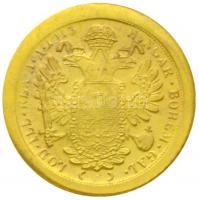 Ausztria 1915. 1D Au "Ferenc József" miniatűr utánveret 0,4g
Austria 1915. 1D miniature re...