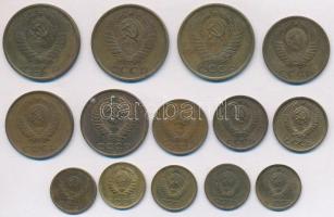 Szovjetunió 1939-1975. 1k (5x) + 1963-1970. 2k (3x) + 1961-1980. 3k (3x) + 1961. 5k (3x) T:2,2-
Sovi...