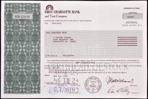 Amerikai Egyesült Államok 1983-1996. 6xklf részvény, közte Virginia 1994. "First Virginia Banks...