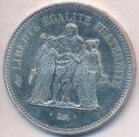 Franciaország 1974. 50Fr Ag "Herkules csoport" T:1-,2
France 1974. 50 Francs Ag "Herc...