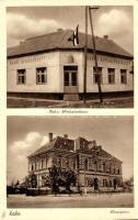 Kaba, Hitelszövetkezet, Községháza, Márton Jenő kiadása (Rb)